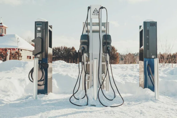 Electrifying snowmobile trails of Quebec